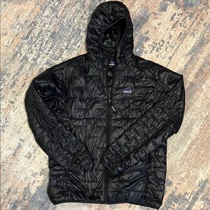 Patagonia Black Hooded Jacket